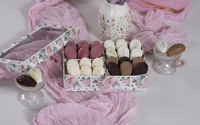 Jedinečný koncept na MADLENKY - leták Zeelandia k akcii + formy na madlenky