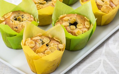 Jarné muffiny so špenátovou náplňou