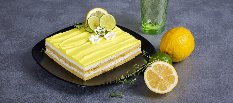 Velvet Fantasy Lemon Cake