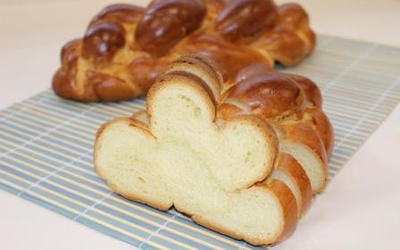 Jemná vianočka s Korentom a Fermentom (kvasom)