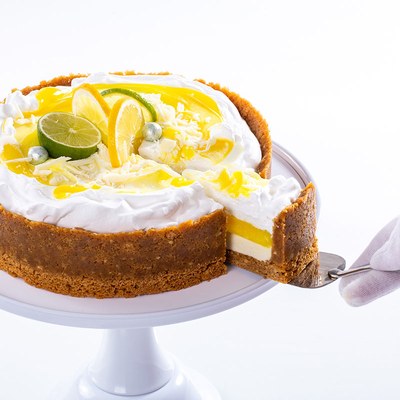 Citrónový Lemon curd cheesecake