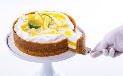 Citrónový Lemon curd cheesecake