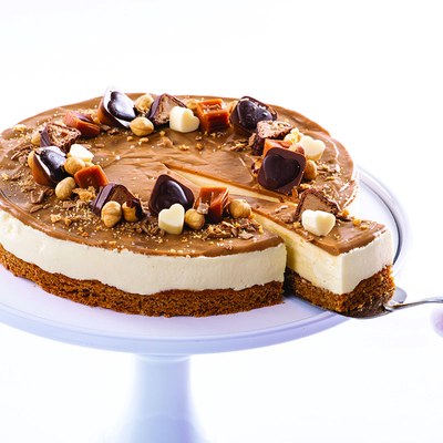 Karamelový cheesecake