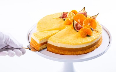 Pomarančový cheesecake