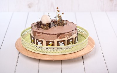 Veľkonočná čokoládová torta