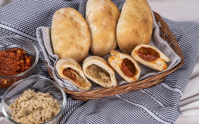 Calzone NaturGusto so slanou náplňou