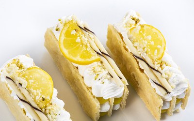 Citrónové MILLE-FEUILLE