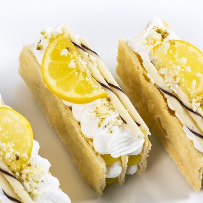 Citrónové MILLE-FEUILLE