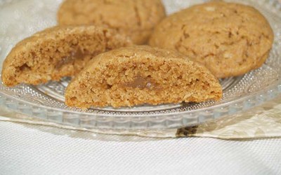 Plnené cookies z Cesta špaldového s orechmi