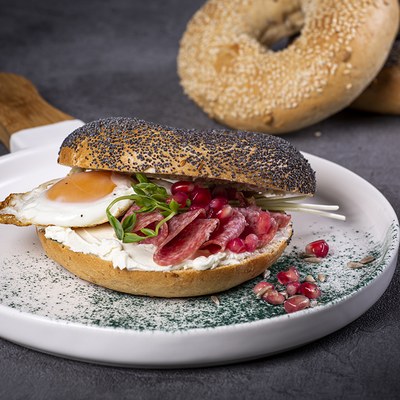 Slnečnicový bagel